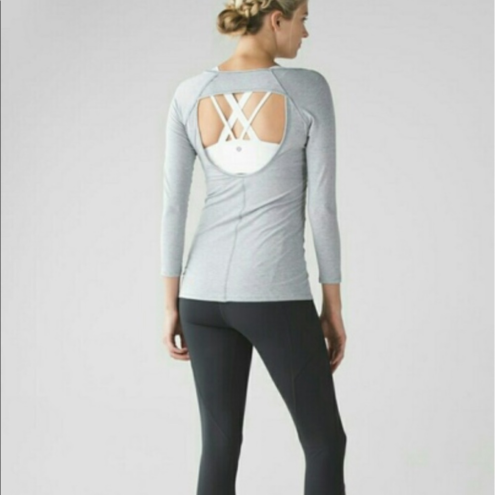 Lululemon Women’s Open Back 3/4 Sleeve